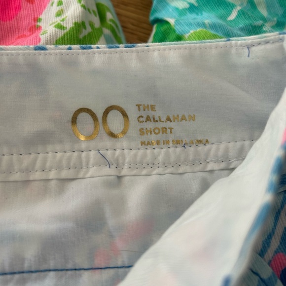 Lilly Pulitzer Callahan Shorts Trio size 00 - Picture 3 of 4
